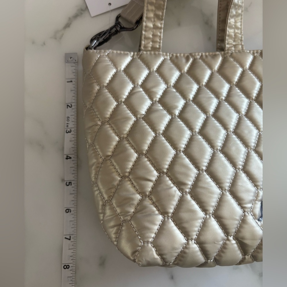 NWT LUG tip toe tote bag champagne gold - Picture 9 of 12